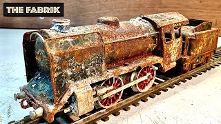 Pre War Märklin locomotive  Abandoned model train  Restoration