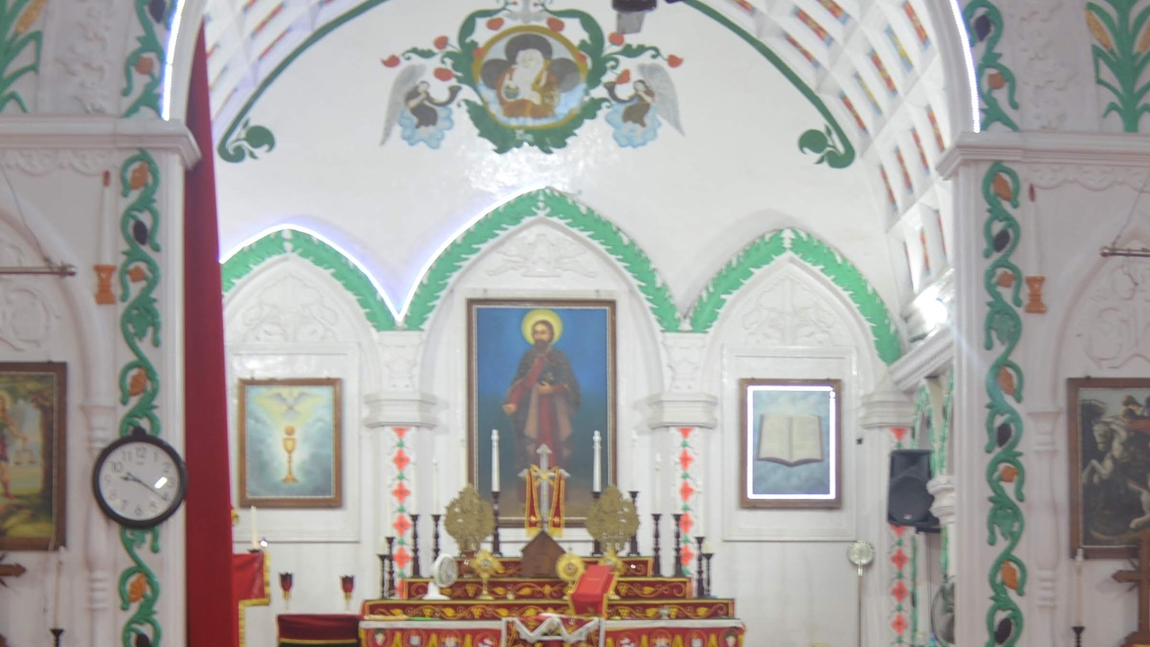 ST JACOB'S KNANAYA VALIYA PALLY, RAMAMANGALAM VANGIPPU PERUNNAL 14