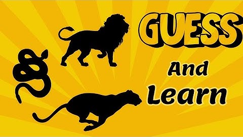 Who am I for kids | Animals riddle for kids | wild animal for children and preschoolers