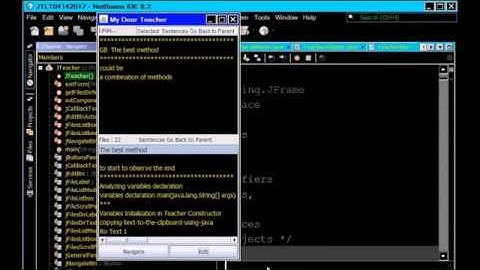Call Back a Parent Method from Child type JDialog in a Project made with NetBeans 8 2