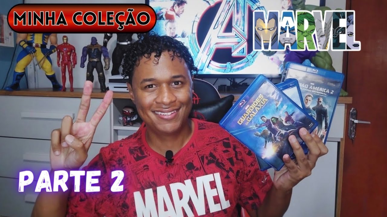 MINHA COLEÇÃO: MARVEL - Parte 2 (Fase 2) | Projeto Cinema