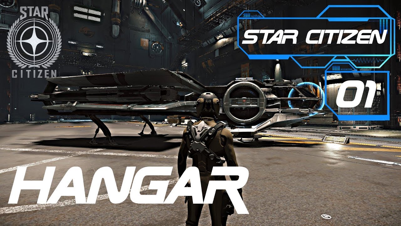 STAR CITIZEN 01 - HANGAR - YouTube