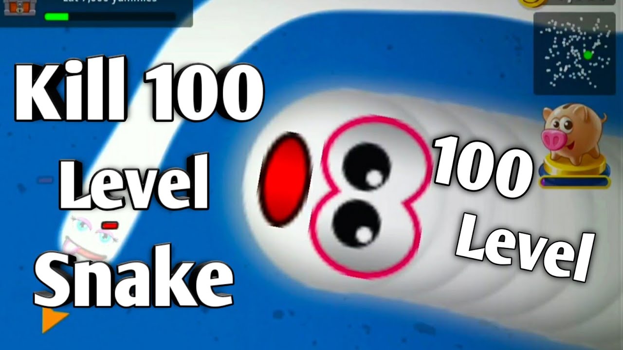 Worms zone.io Kill 100 Level snake | Kills biggest snake full gameplay