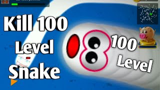 Worms zone.io Kill 100 Level snake | Kills biggest snake full gameplay screenshot 5