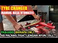 Tyre changer manual type mt11  review part 33 ukuran panjang cm  alat bongkar pasang ban