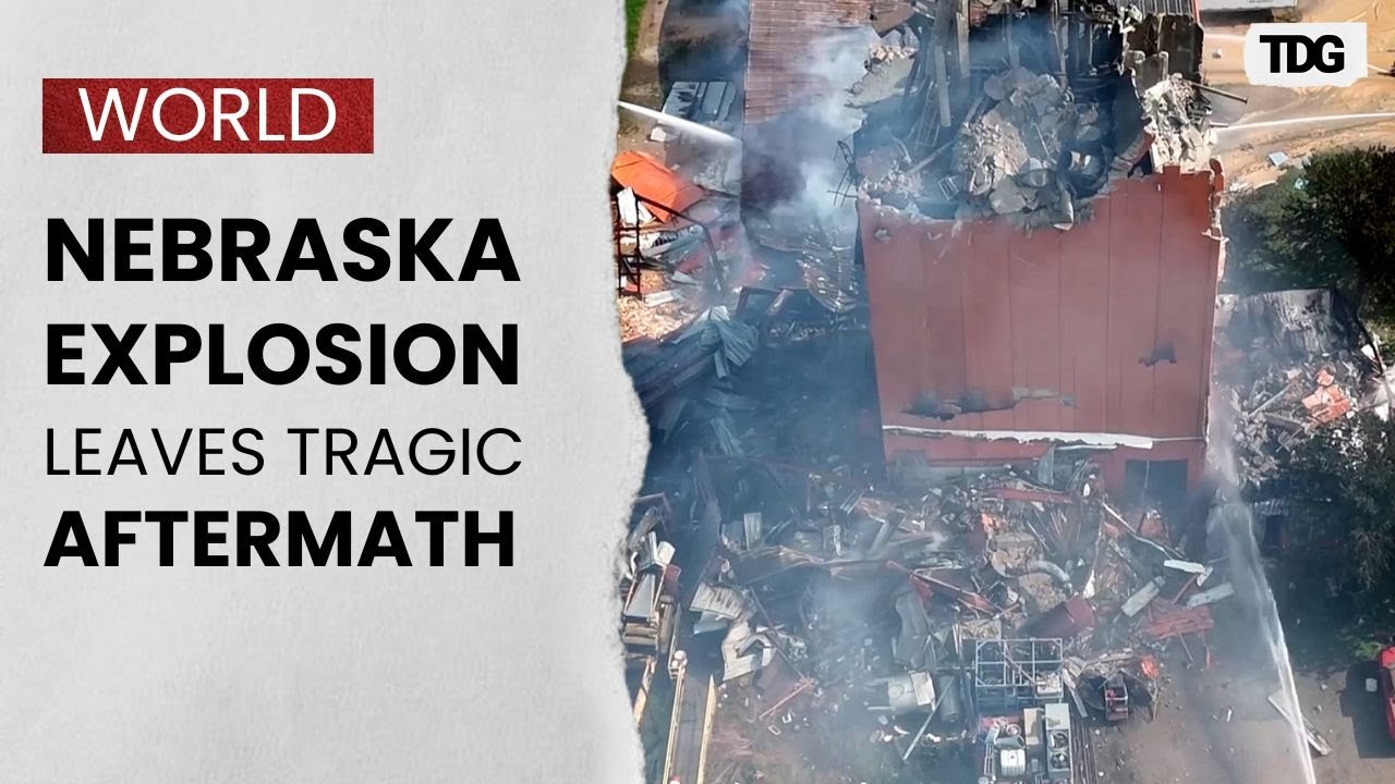 Explosion at Nebraska biofuel plant kills three, drone footage reveals destruction