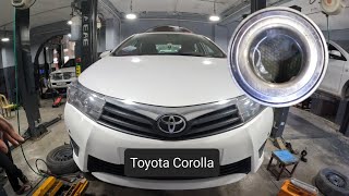 front wheel bearing replacement ... toyota corolla 2015 .... 2003  2015 #toyota #corolla