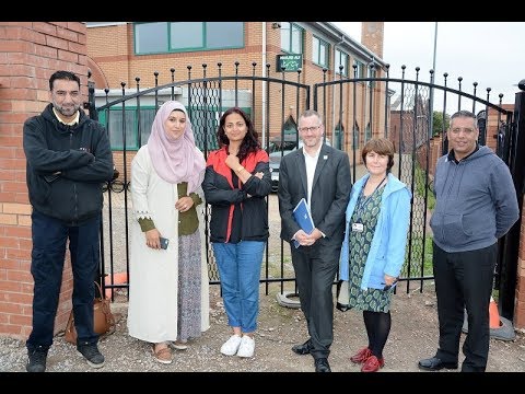 the chief executive of birmingham city council, visited alum rock