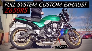 Kawasaki Z650RS | New Custom Exhaust and Final Mods