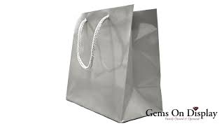 Glossy Grey Euro Tote Gift Shopping Bags by Gems On Display 22 views 1 month ago 12 seconds