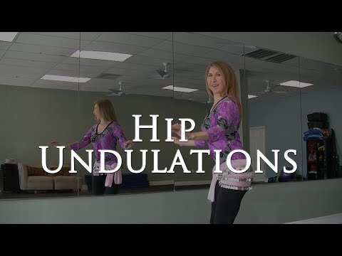 Learn Belly Dancing: How To Do Belly Dance Hip Undulation / Camel