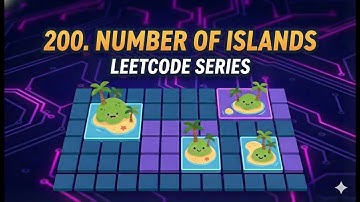 200. Number of islands (MED) | Leetcode Series
