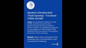 Successful Networking Events  - HOT TIPS !   Speaking Skills  Noone Talks About for Success!