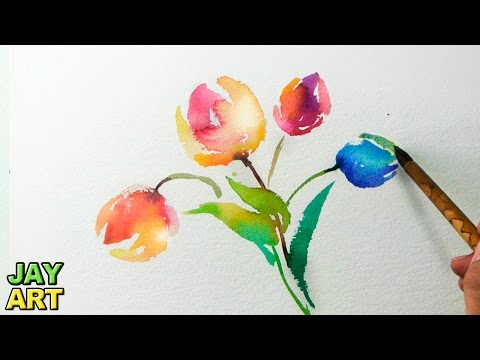  Watercolor  Painting  Beginner  level 1 level 2 YouTube 