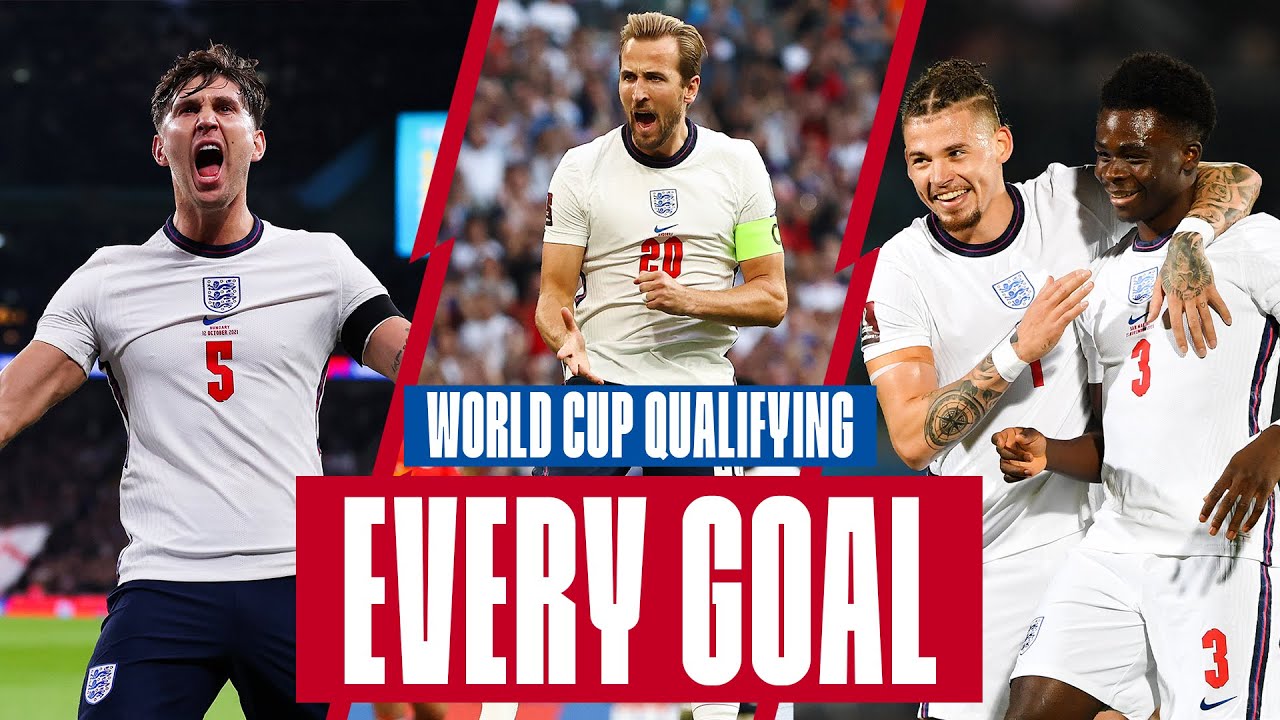 EVERY GOAL ⚽️ 2022 World Cup Qualifiers Record-Breaking Kane, Sterling, Saka, Grealish England