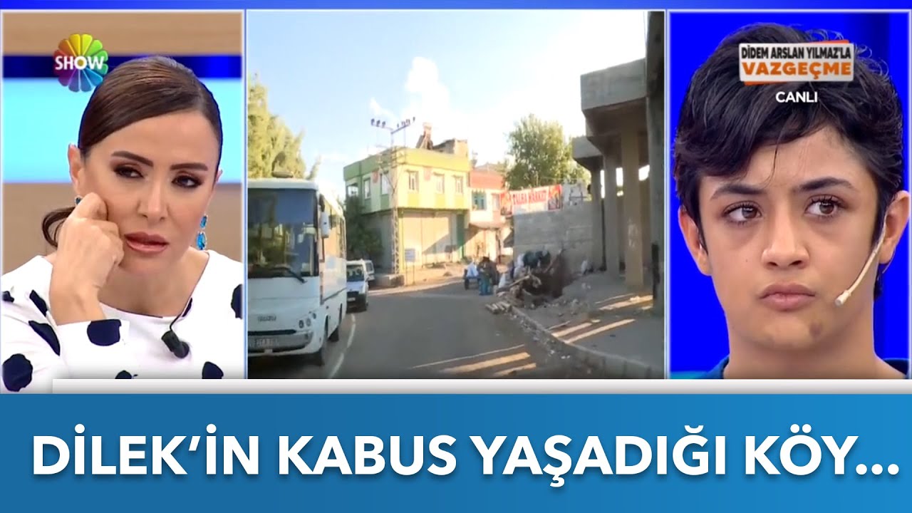 Dilek'in yaşadığı köyden canlı yayın! | Didem Arslan Yılmaz'la Vazgeçme | 24.09.2021