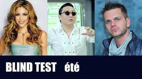 [BLIND TEST] Les tubes de l'été☀️