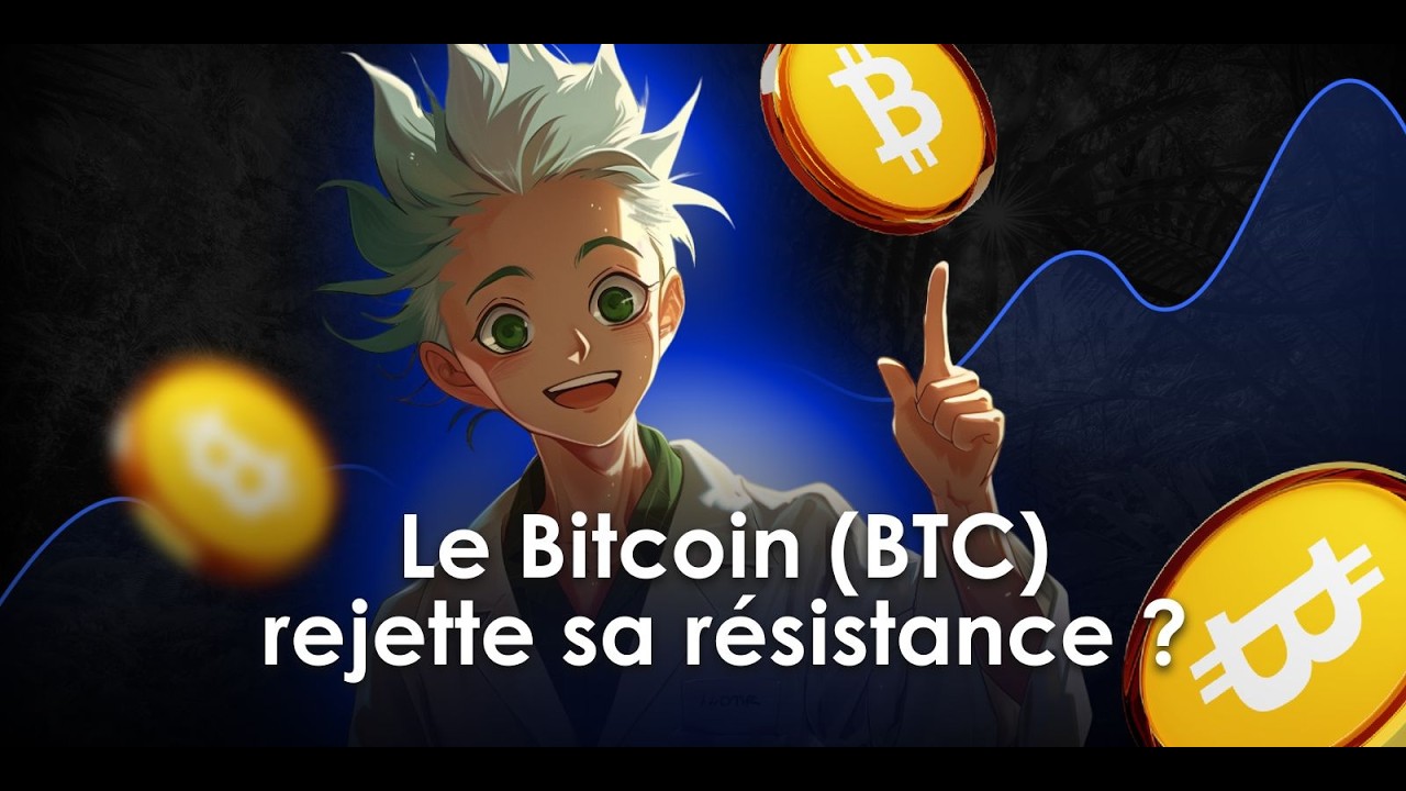 Le Bitcoin (BTC) rejette sa résistance ? - Analyse on-chain avec Prof. Chaîne