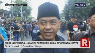 Aparat Gabungan Eksekusi Aset Pemkot Surabaya