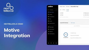 Motive Route Optimization Integration | Nextbillion.ai #motive #routeoptimization