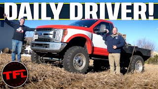 I Turned My Lifted Ford F550 4x4 Into a Comfy Daily Driver With This Simple Mod!