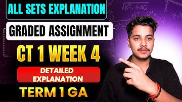 Week 4 Computational Thinking Graded Assignment Complete Explanation | IIT madras BS Degree |
