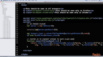 Building Web UIs with Bootstrap 4: Browser Detection|packtpub.com