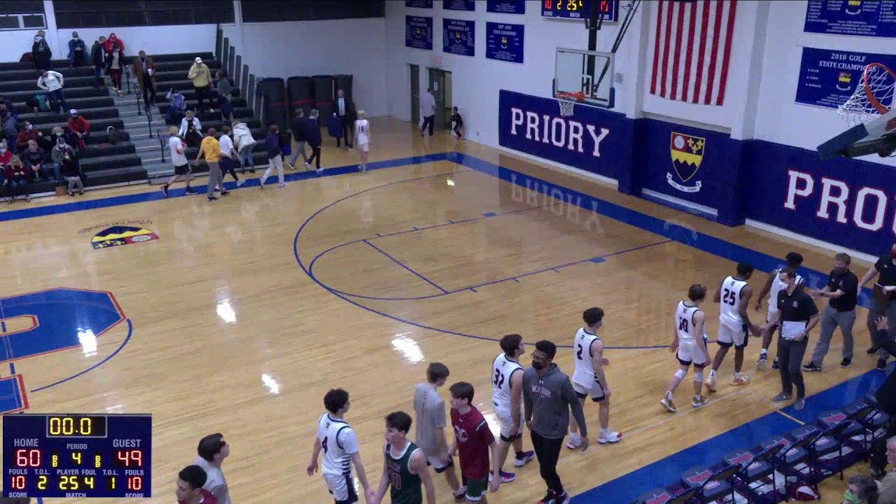 Download Varsity Basketball Priory vs. MICDS