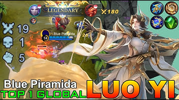 Annoying Mage Luo Yi[19/1/5]Legendary Plays! - Top 1 Global Luo Yi By Blue Piramida | MOBILE LEGEND.