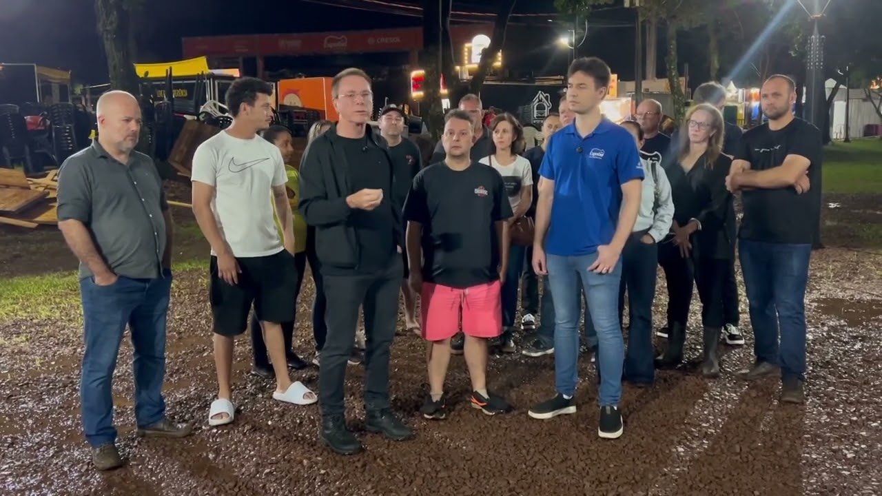 Chuva forte causa transtornos durante a Expobel