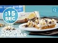 Smores magic bars  15secondrecipe