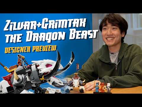 Zilvar & Grimtak the Dragon Beast〡LEGO Ninjago Designer Preview
