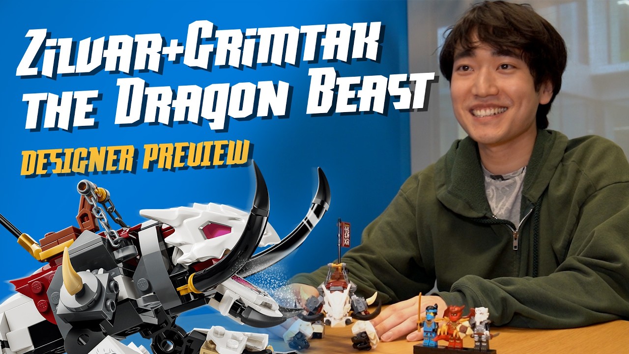 Zilvar & Grimtak the Dragon Beast〡LEGO Ninjago Designer Preview