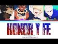 DARCKSTAR &amp; OTROS ARTISTAS "HONOR Y FE" (BLUE LOCK) || COLORED CODED LYRICS [[BY: SANEXZZZZZZ_]]