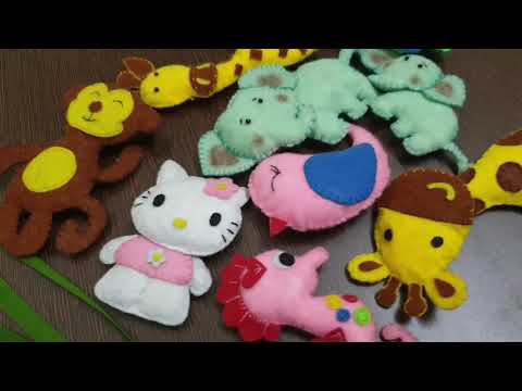 Video: How To Make Felt Toys