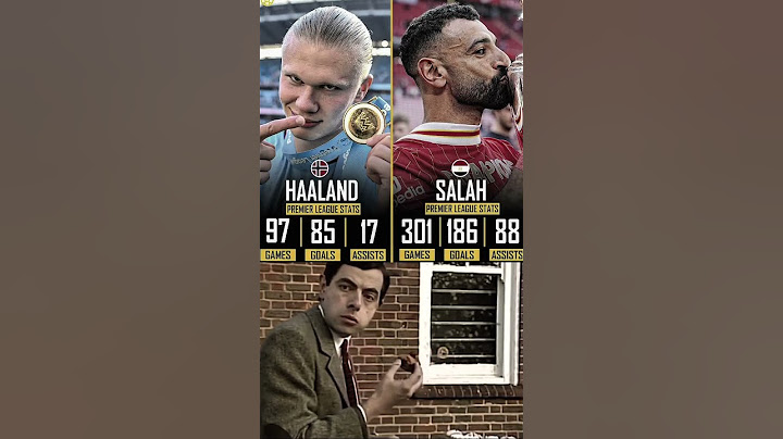 Who score more premier league this season? #haaland #salah #football #attacking #shorts #video#viral