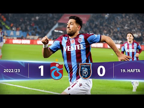 Trabzonspor - M. Başakşehir (1-0) Highlights/Özet | Spor Toto Süper Lig - 2022/23