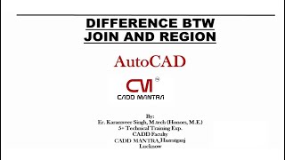 Join Command vs Region Command in AutoCAD Net Worth