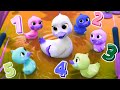 [1 Minute Loop] 5 Little Ducks Song | Newborn Baby Songs &amp; Nursery Rhymes | Baby Sleep Music