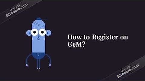 🆕 gem registration process powwow 🏻 seller registration on gem 3.0 official video