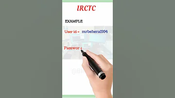 IRCTC User Id & password  kaise banaye Hindi #How to create IRCTC user is & password