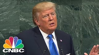 President Donald Trump: The US Is Willing To Destroy North Korea | CNBC