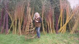 Willow Tipi Plant Support Tutorial