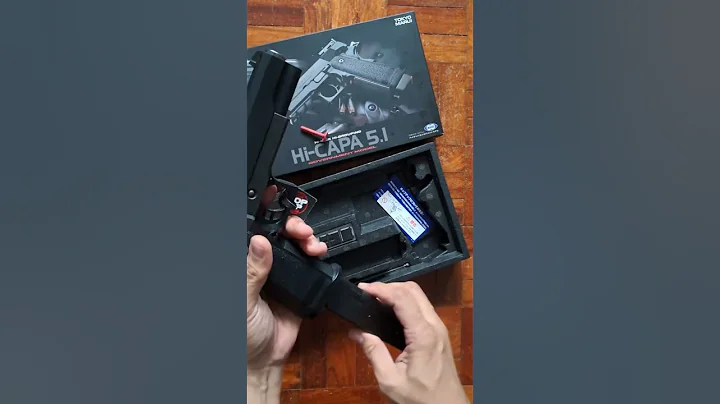 Unboxing Tokyo Marui Hi-Capa 5.1  #toykomarui #airsoft #unboxing #airsoft #toys