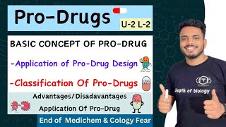Prodrug || Basic concept of Prodrug || Application of Prodrug || Classification of Prodrug #prodrug screenshot 3