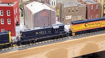 The succession of the Chesapeake and Ohio Railway C&O into CSXT- Chessie Seaboard Management. (039)