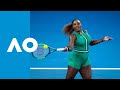 Eugenie Bouchard v Serena Williams match highlights (2R) | Australian Open 2019