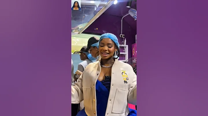 meet Priscilla ojo's live at an event in lagos Nigeria