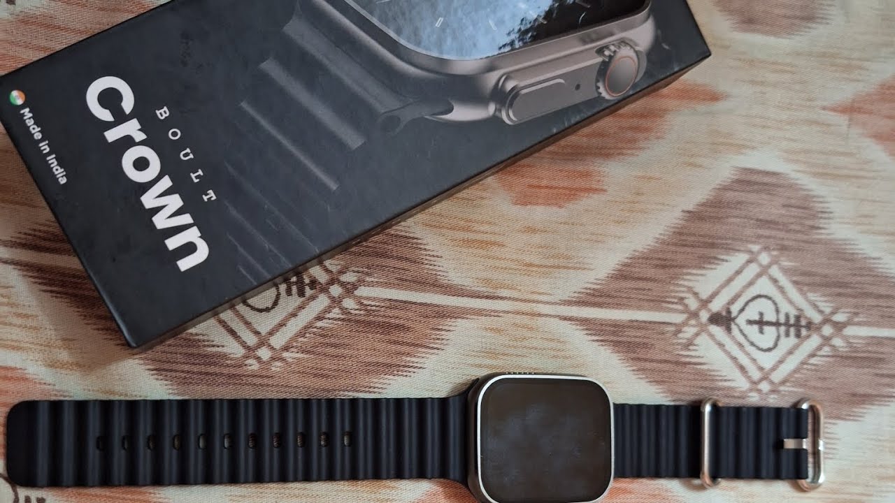 Best Smartwatch 2023 Boult Crown 👑  Under 1500/ Inspired By Apple Ultra ❤️ Love It 