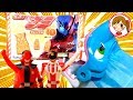みーたんおねえさん♯196　しまじろうの仮面ライダービルドグミがルパンレンジャーに盗まれた！　開封　サメ　おもちゃ　アニメ